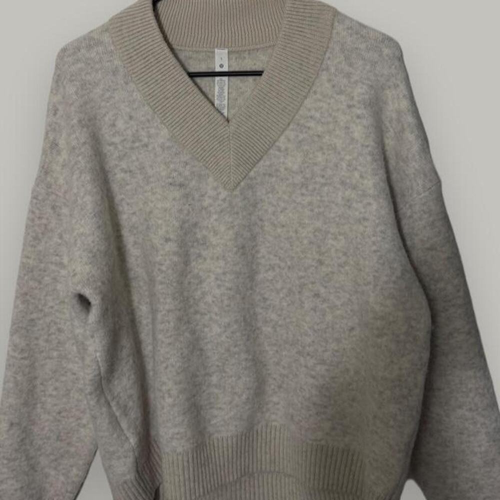 Lululemon alpaca wool blend oversized
